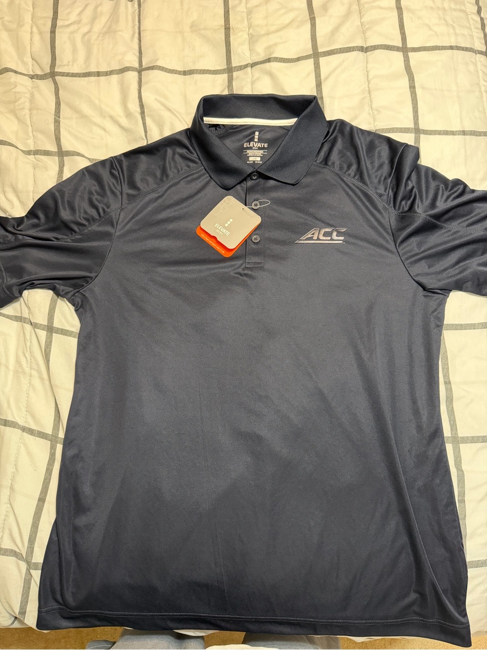 ACC Men’s Navy Performance Polo Shirt